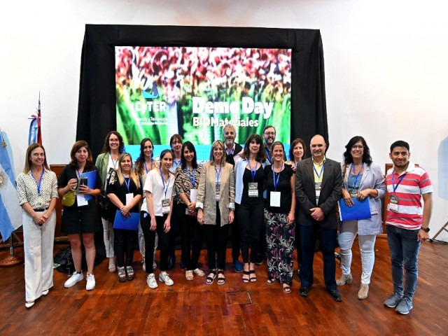 Proyecto de GPol entre los ocho proyectos cordobeses presentados en el DemoDay de Biomateriales