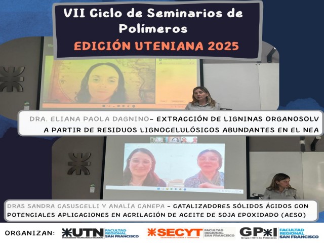 Segundo Encuentro:  VII Ciclo de Seminario de Polímeros Edición UTENIANA 2025
